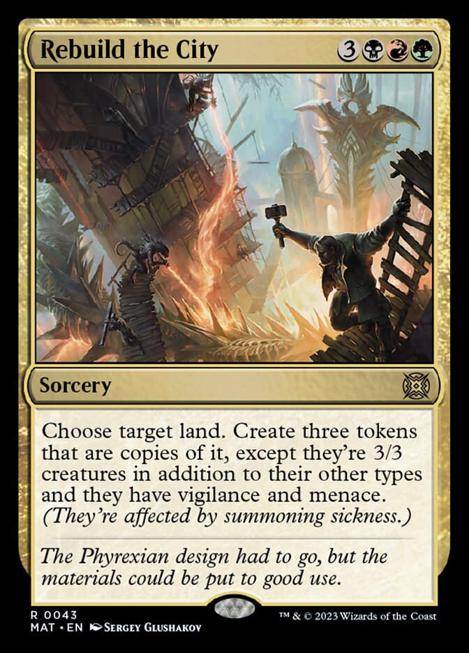 Rebuild the City (MAT)