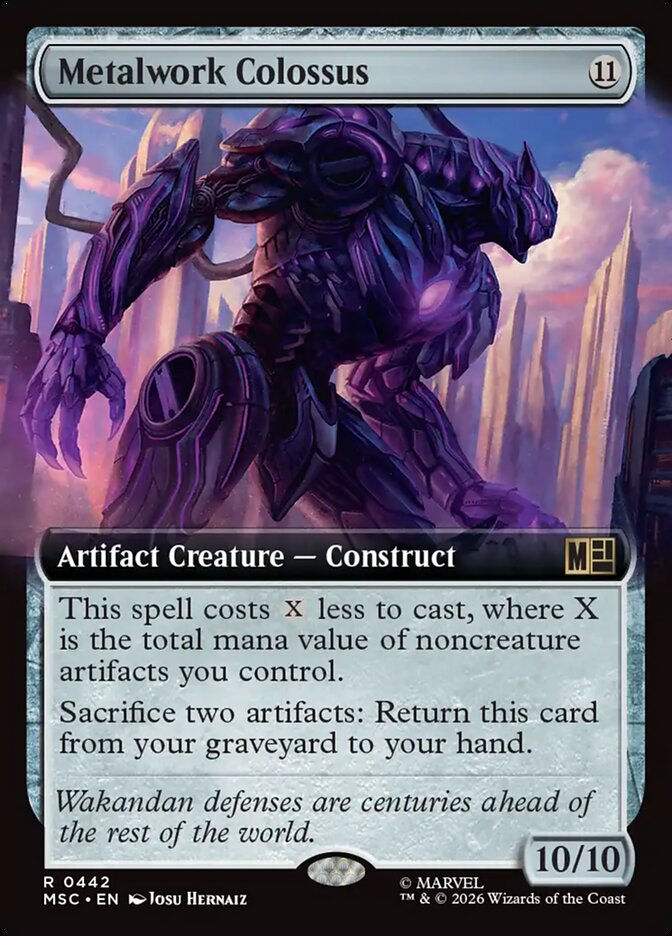 Metalwork Colossus (MSC) (442) / Extended Art