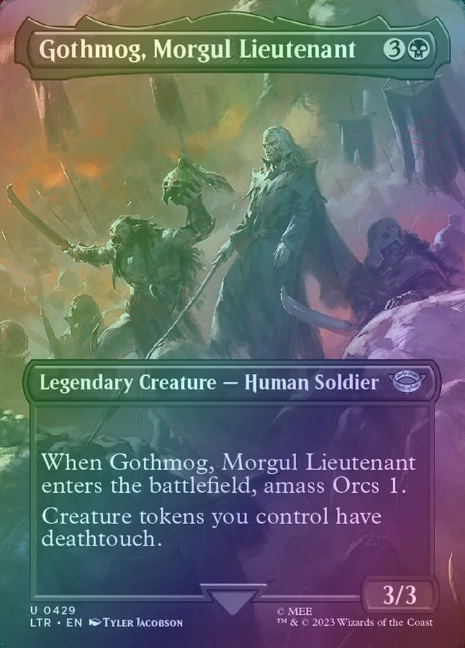 Gothmog, Morgul Lieutenant (LTR) (429) / Borderless / Foil