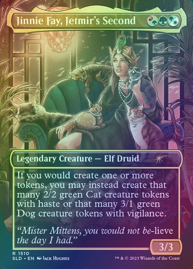 Jinnie Fay, Jetmir's Second(SLD) (1510) / Borderless / Foil — cara 2 de 2