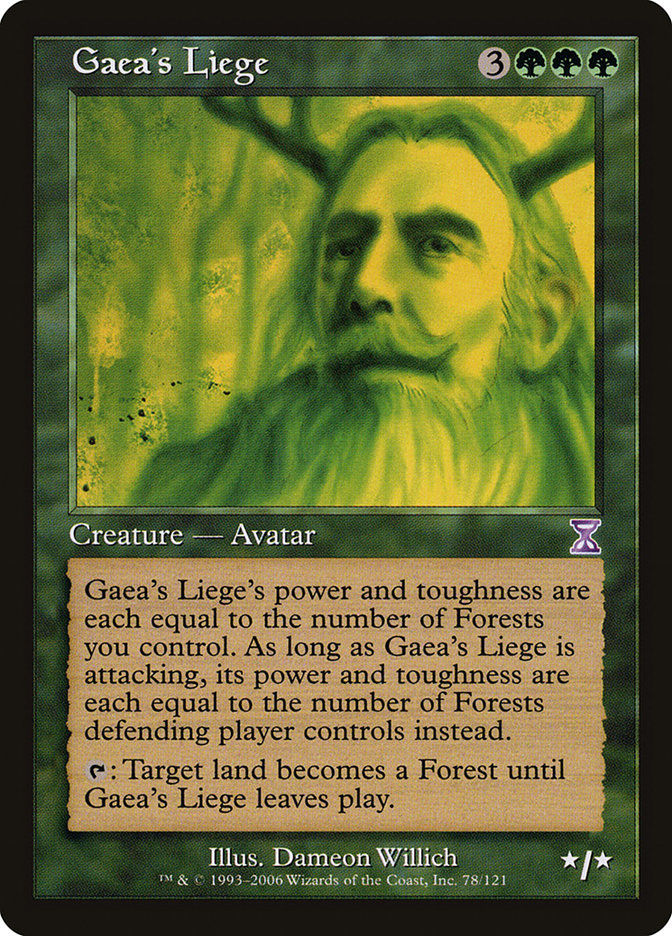 Gaea's Liege (TSB) (78)
