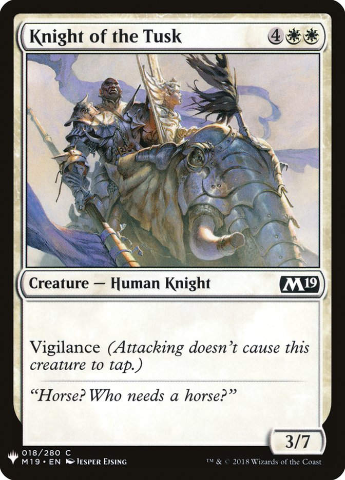 Knight of the Tusk (MYS)