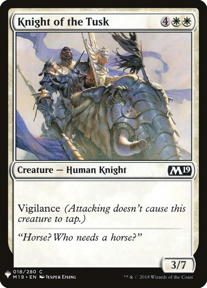 Knight of the Tusk (MYS)