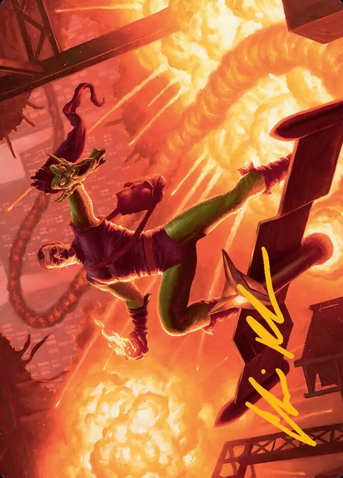 Green Goblin, Revenant // Green Goblin, Revenant (ASPM) (27) / Firmada — cara 1 de 2