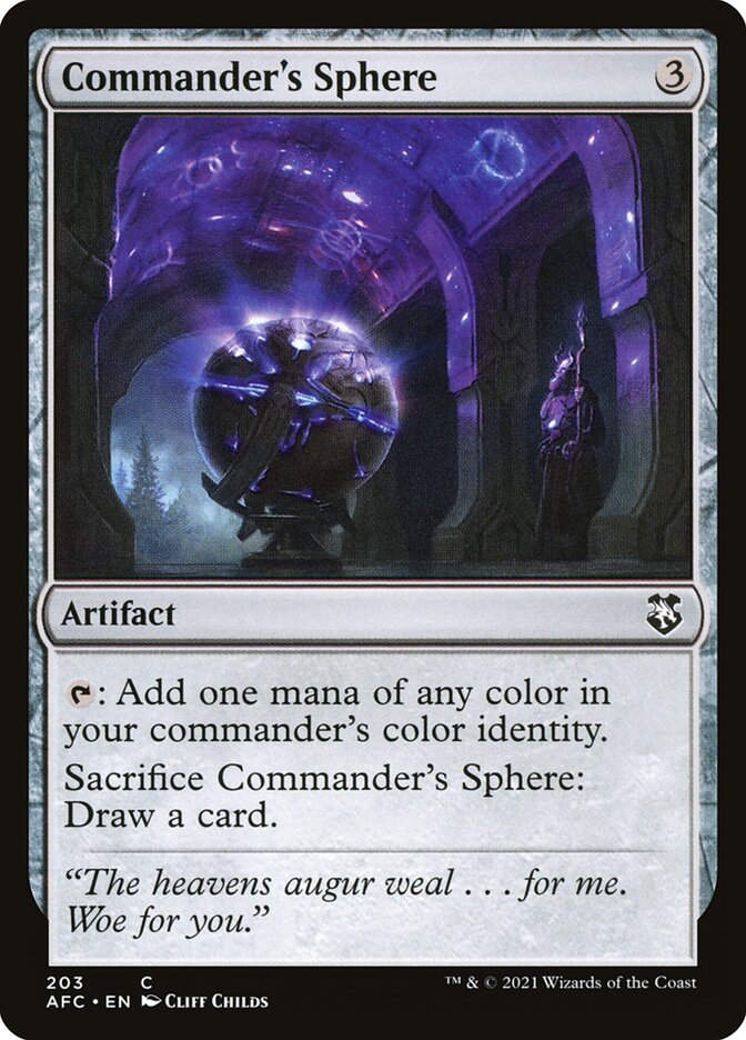 Commander's Sphere (AFC) (203)