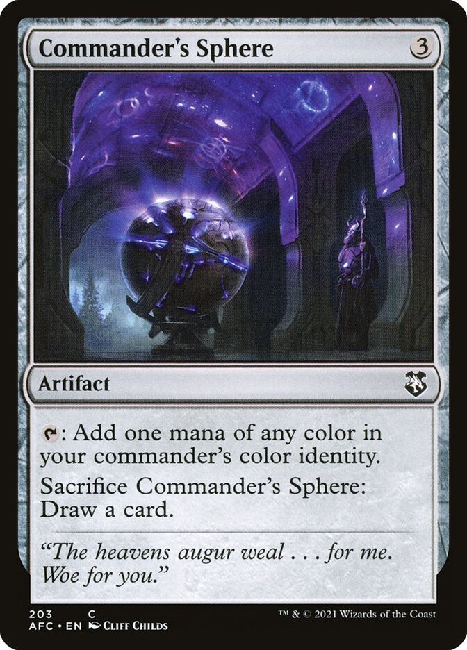 Commander's Sphere (AFC) (203)