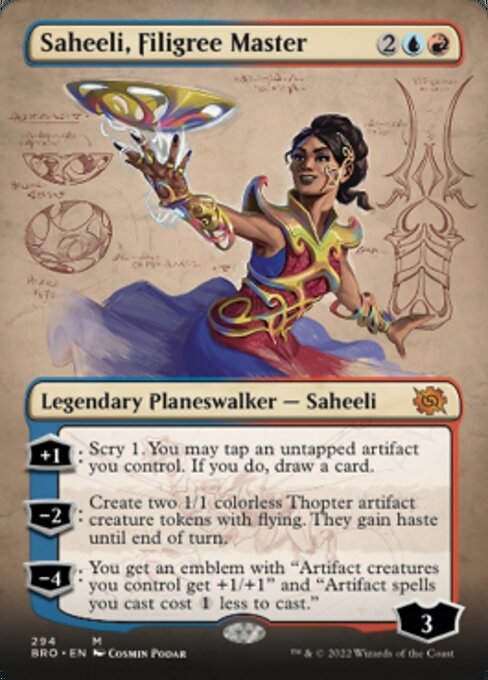 Saheeli, Filigree Master (BRO) / Borderless