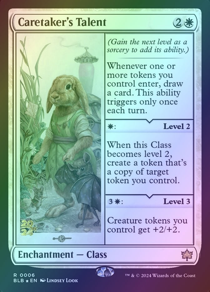 Caretaker's Talent (PBLB) (6s) / Foil