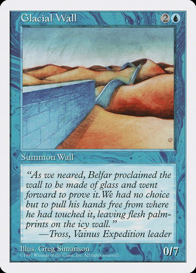 Glacial Wall (5ED) (91)
