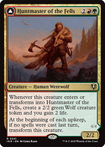 Huntmaster of the Fells // Ravager of the Fells (INR) (241) — cara 1 de 2