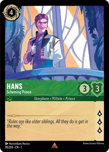 Hans - Scheming Prince (LOR_TFC)