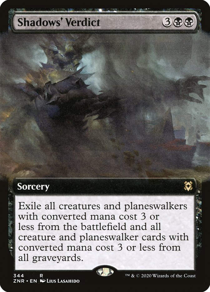 Shadows' Verdict (ZNR) (344) / Extended Art