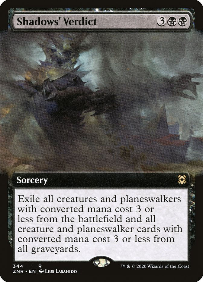 Shadows' Verdict (ZNR) (344) / Extended Art