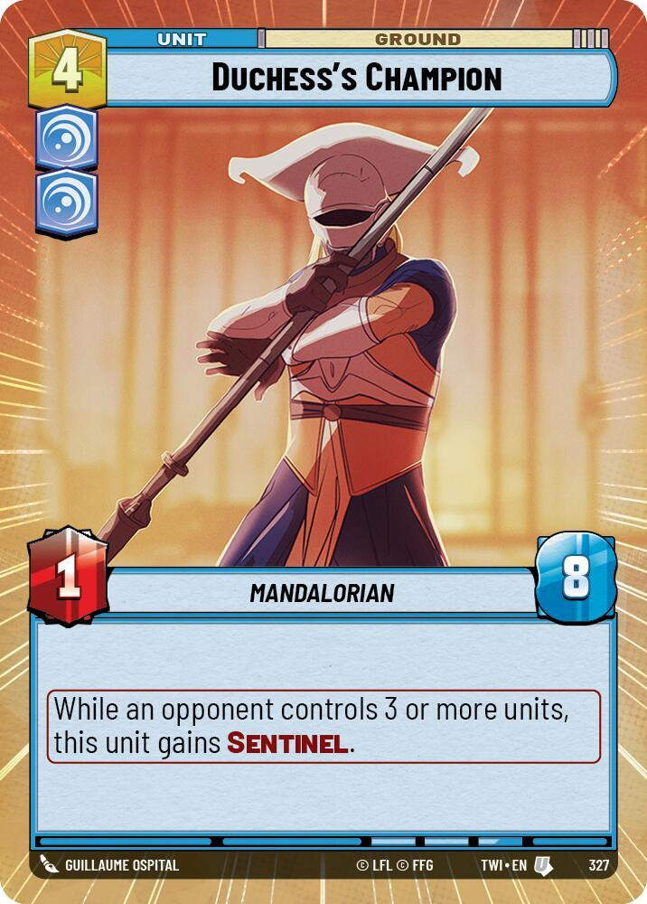 Duchess's Champion (Hyperspace) (TWI) (327) / Foil