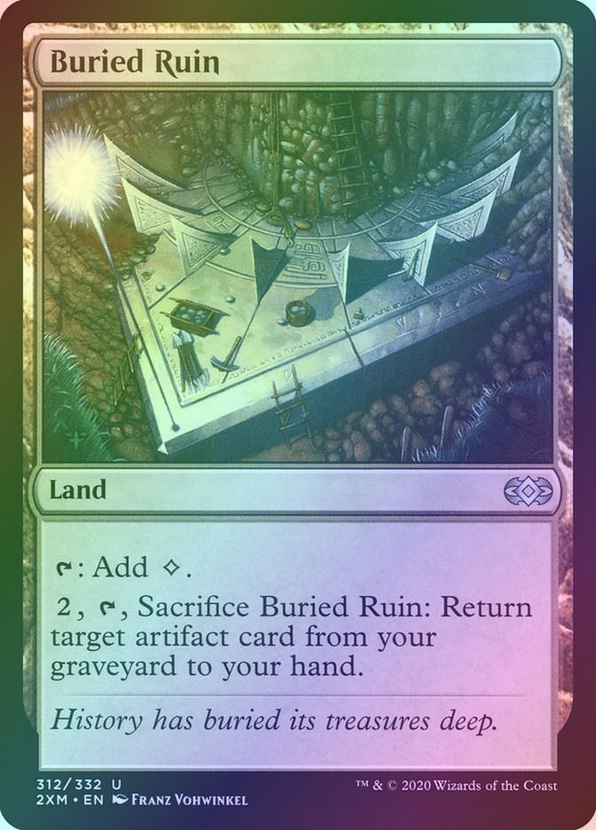 Buried Ruin (2XM) (312) / Foil