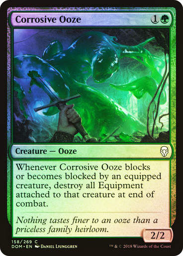 Corrosive Ooze (DOM) (158) / Foil