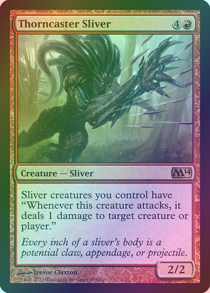 Thorncaster Sliver (M14) (158) / Foil