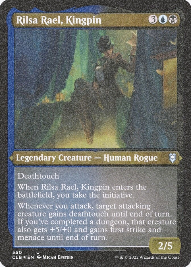 Rilsa Rael, Kingpin (CLB) (550) / Foil Etched