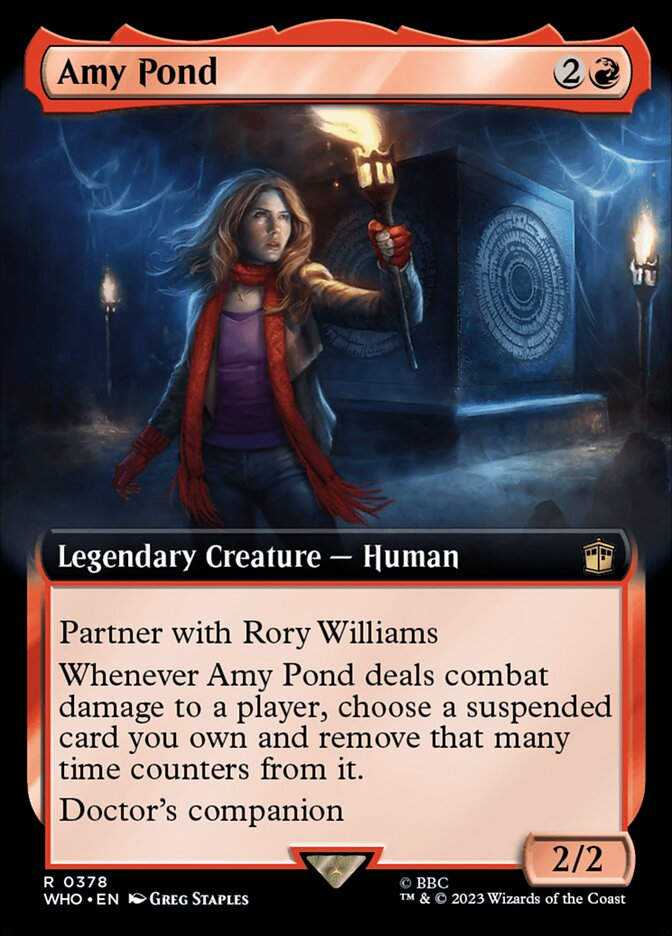 Amy Pond (WHO) (378) / Extended Art