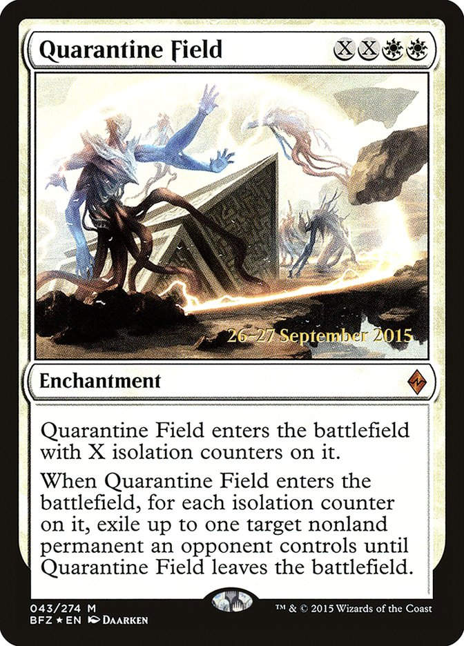 Quarantine Field (PBFZ) (43s) / Foil