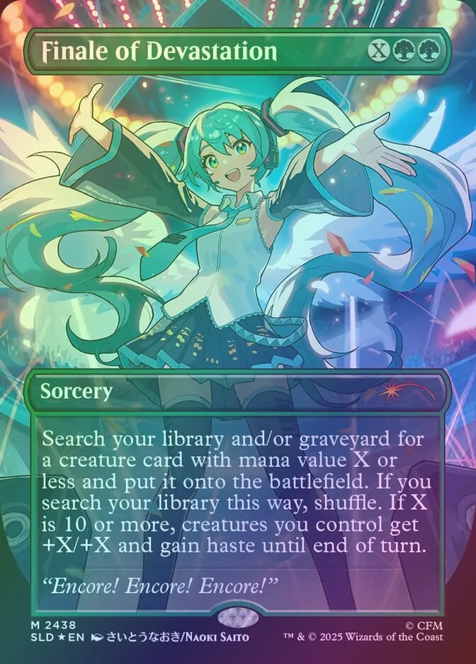 Finale of Devastation (SLD) (2438) / Borderless / Foil
