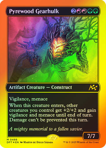Pyrewood Gearhulk (DFT) (488)  / First Place Foil