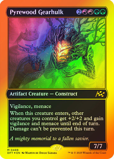 Pyrewood Gearhulk (DFT) (488)  / First Place Foil