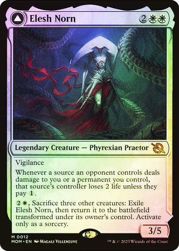 Elesh Norn // The Argent Etchings (mom) / Foil