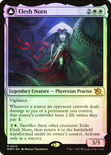 Elesh Norn // The Argent Etchings (mom) / Foil — cara 1 de 2