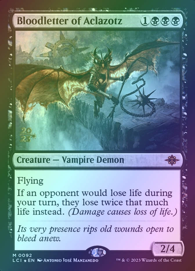 Bloodletter of Aclazotz (PLCI) (92s) / Foil