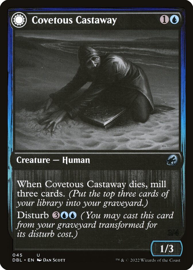 Covetous Castaway // Ghostly Castigator (DBL) (45) — cara 1 de 2