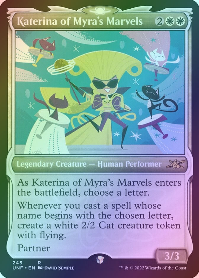 Katerina of Myra's Marvels (UNF) (245) / Showcase / Foil