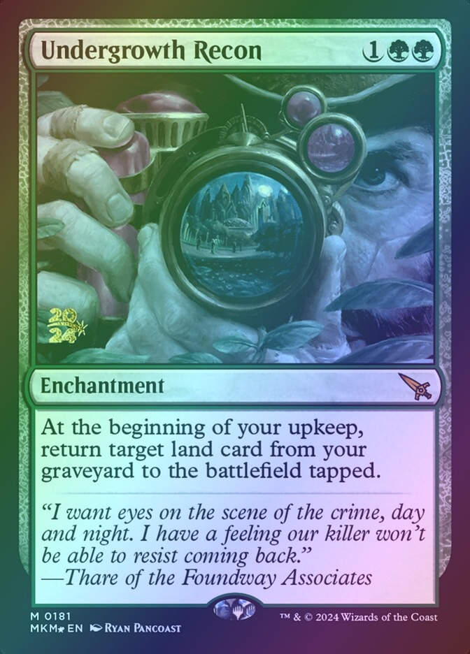 Undergrowth Recon (PMKM) (181s) / Foil