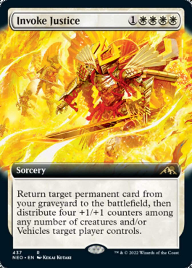 Invoke Justice (NEO) / Extended Art