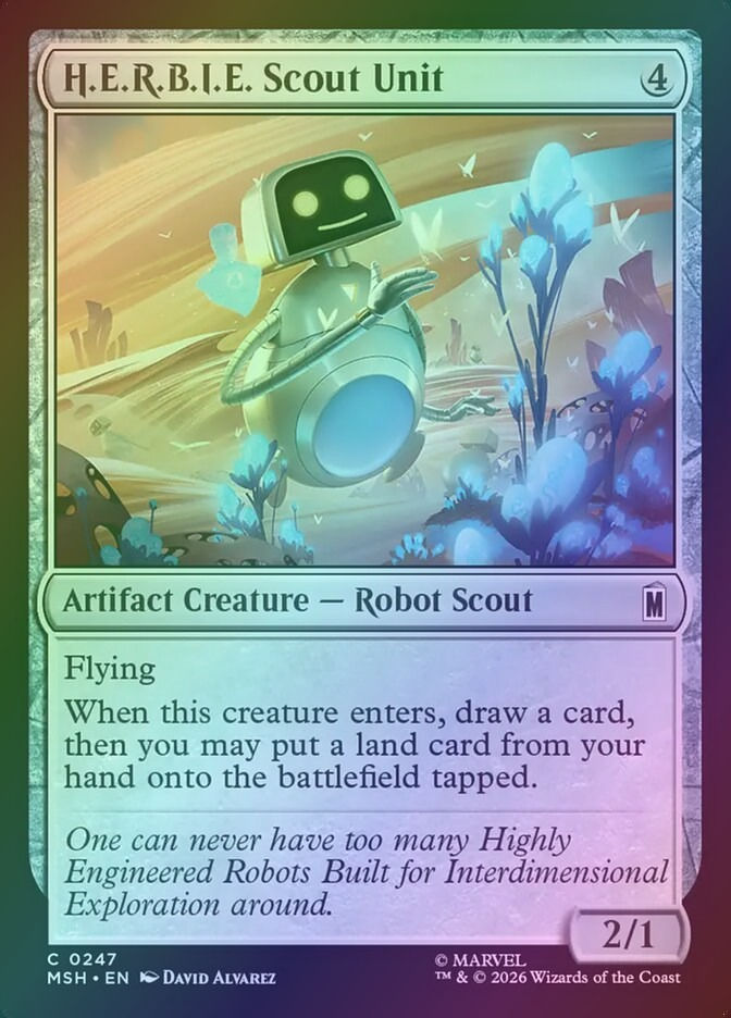 H.E.R.B.I.E. Scout Unit (MSH) (247) / Foil