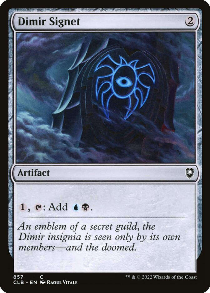 Dimir Signet (CLB) (857)