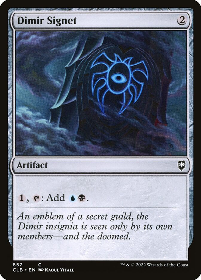 Dimir Signet (CLB) (857)