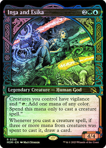 Inga and Esika (mom_310) / Showcase / Foil