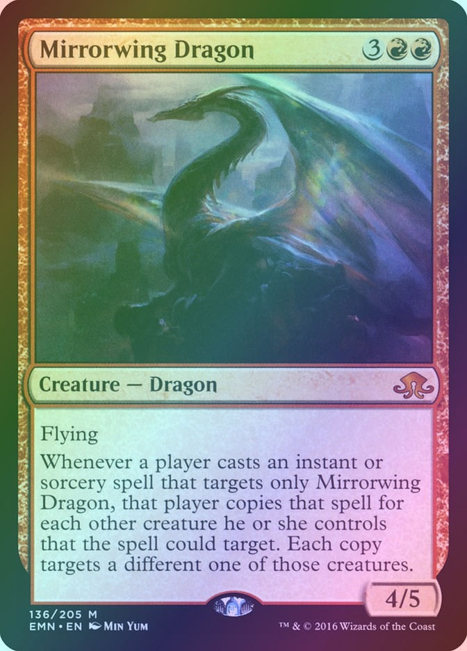 Mirrorwing Dragon (EMN) (136) / Foil