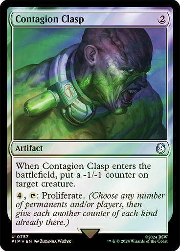 Contagion Clasp (pip) (757) / Surge Foil