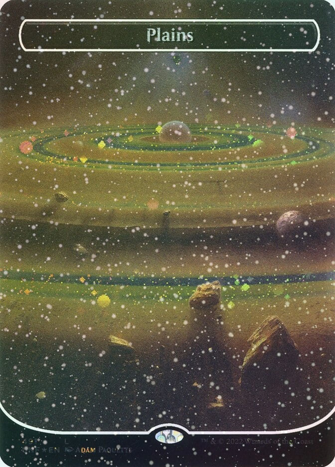 Plains (UNF) (491) / Borderless / Galaxy Foil