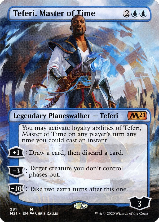 Teferi, Master of Time (M21) (281) / Borderless