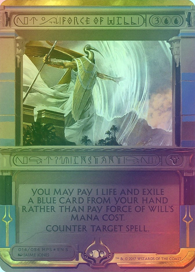 Force of Will (MP2) (14) / Borderless / Foil