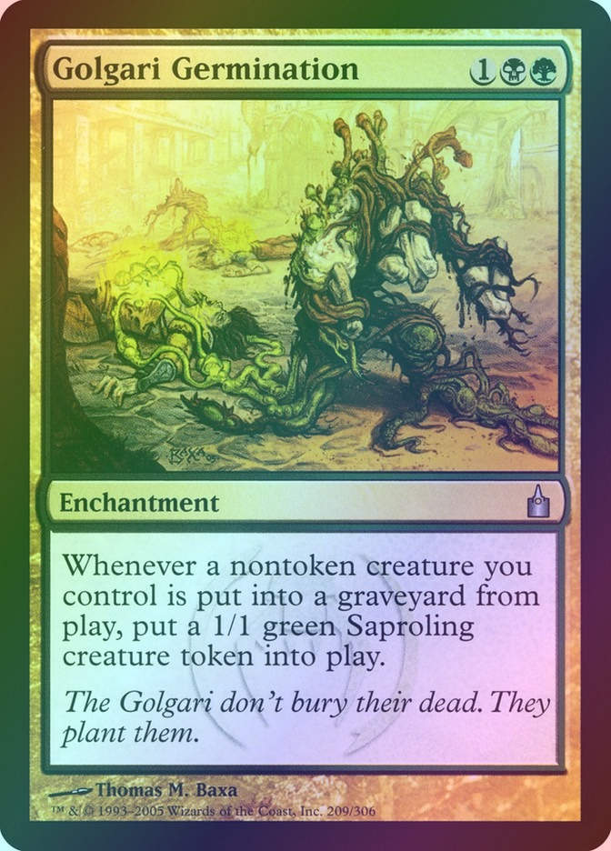 Golgari Germination (RAV) (209) / Foil
