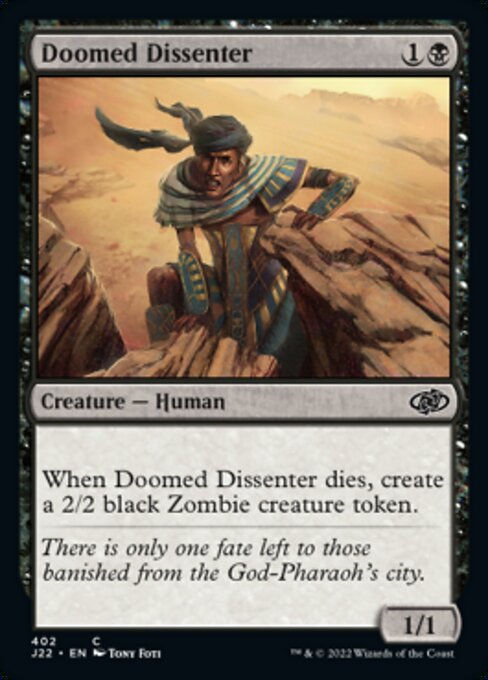 Doomed Dissenter (J22))