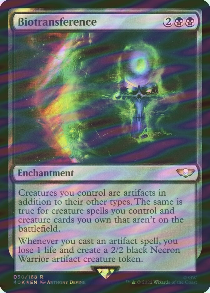 Biotransference (40K) (30★) / Surge Foil