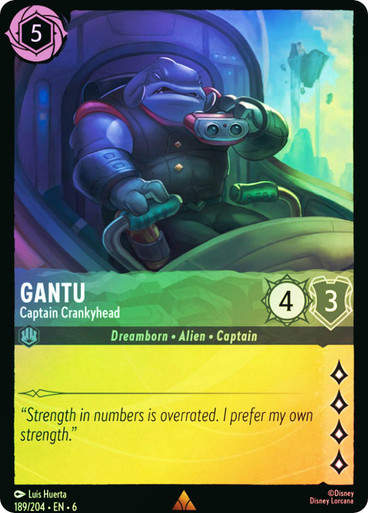 Gantu - Captain Crankyhead (LOR_AZU) / Foil