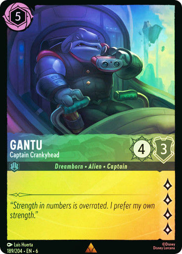 Gantu - Captain Crankyhead (LOR_AZU) / Foil