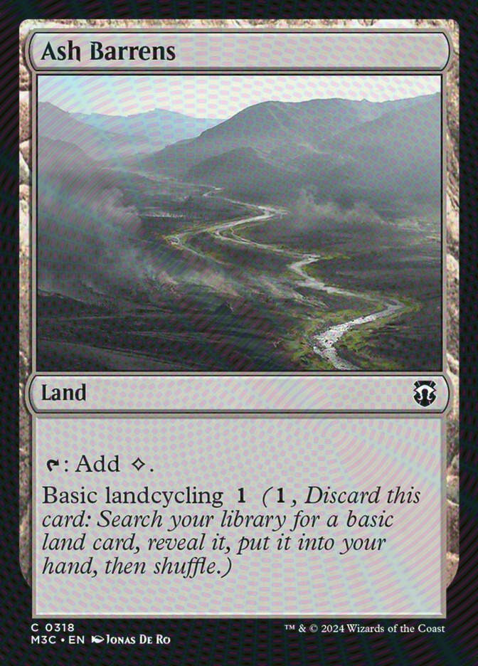 Ash Barrens (M3C) (318) / Ripple Foil