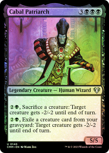 Cabal Patriarch (cmm) / Foil